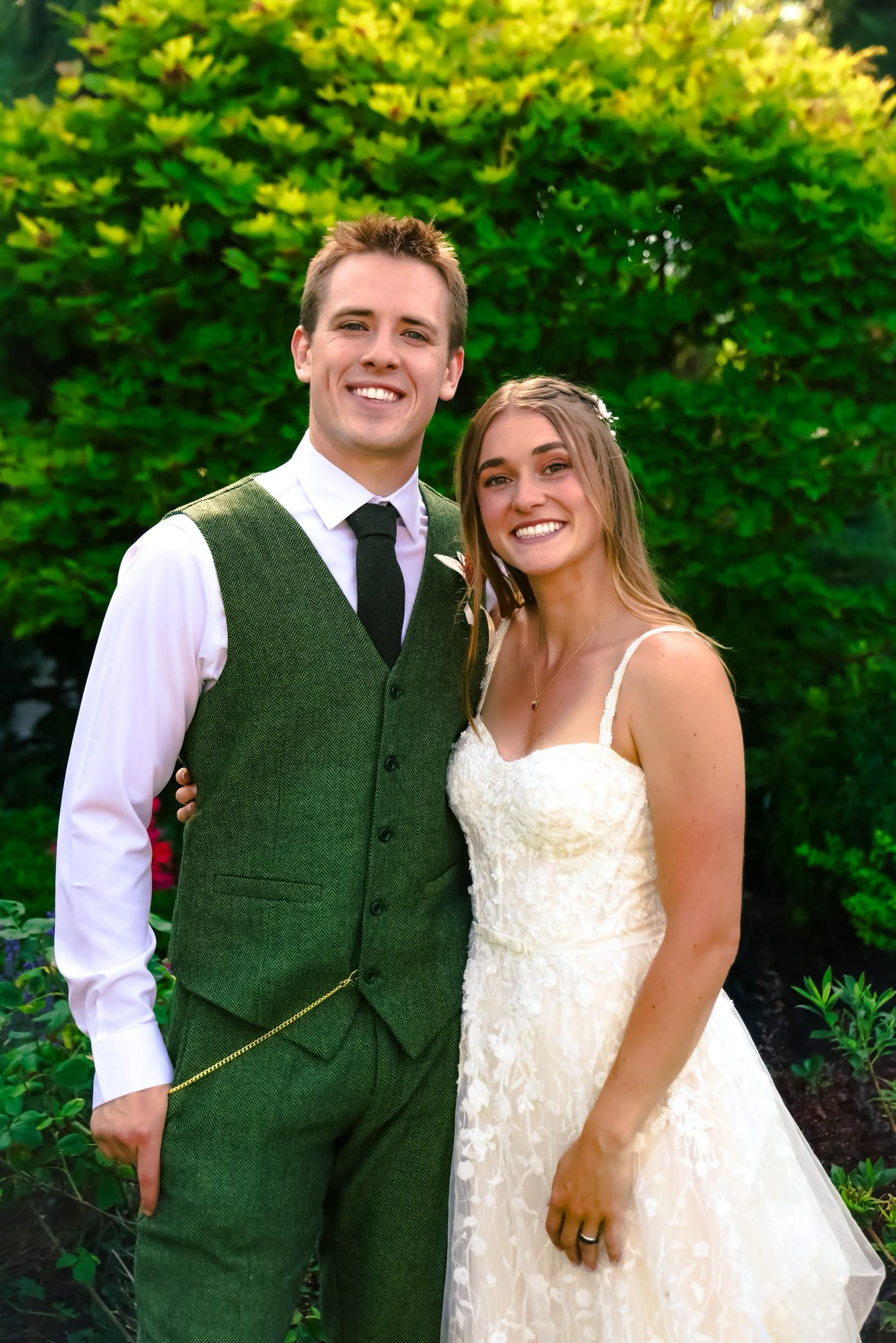 Ben Freeman with his wife